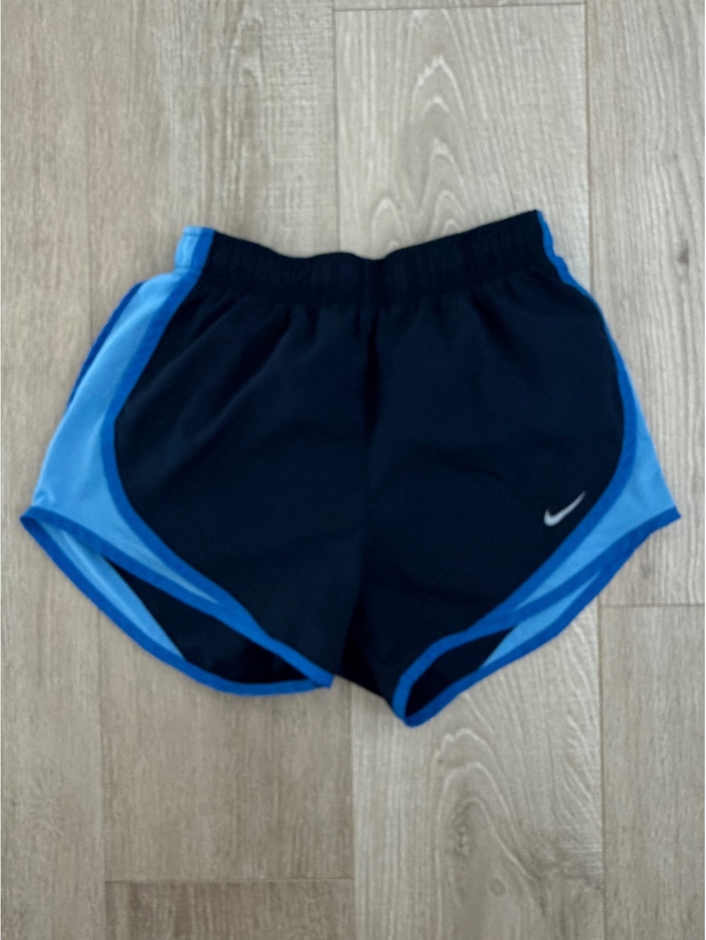 Nike Dri-FIT navy blue running shorts